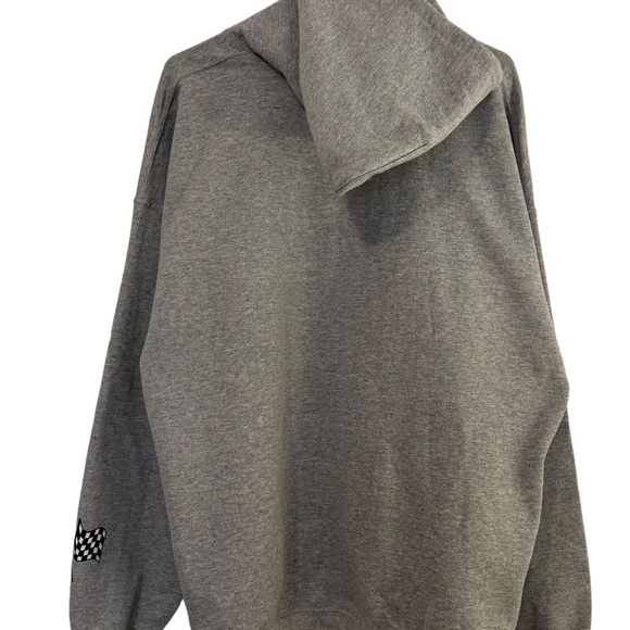 Rue21 Hoodie Big Sur Vintage Gray Cotton Fleece Unisex Men's Size Sweatshirt - Picture 2 of 5